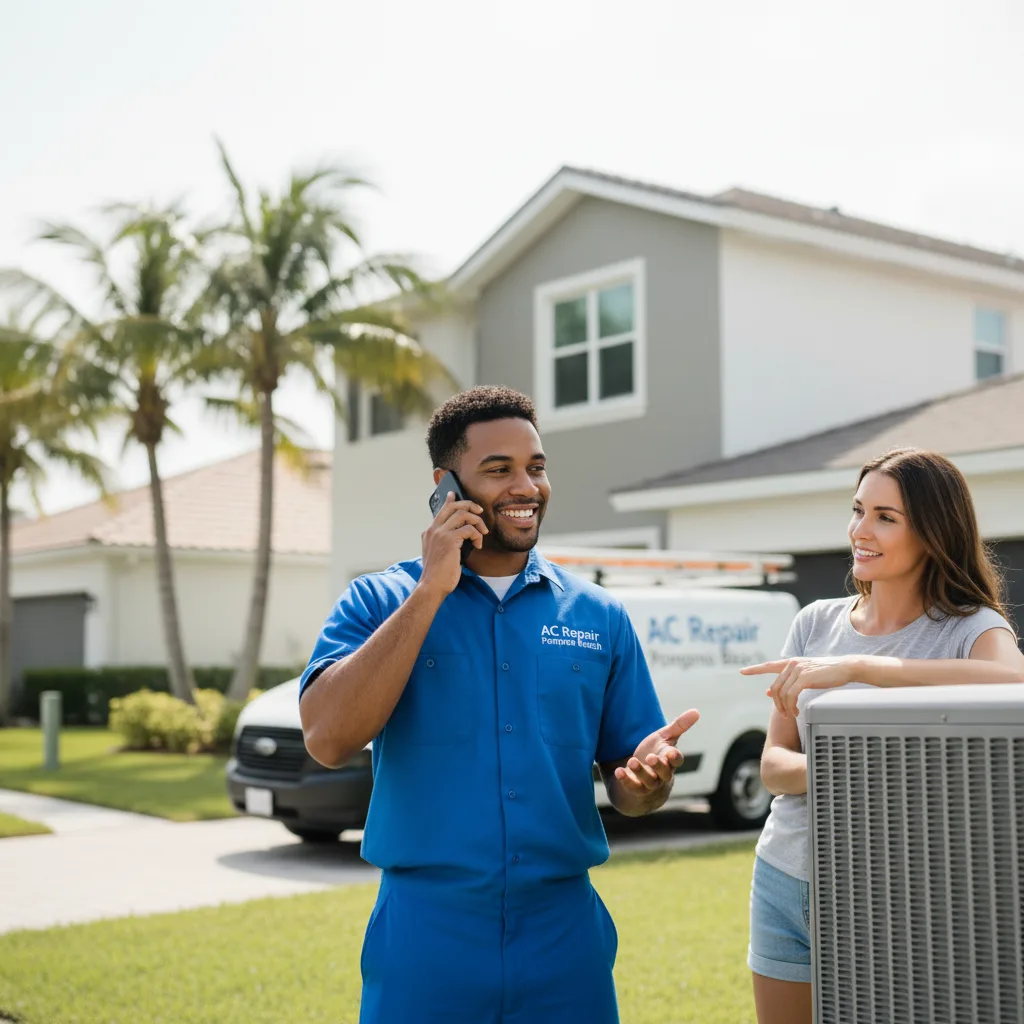 AC Repair Pompano Beach customer support in Streamwood